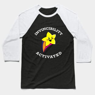 Invincibility Activated Baseball T-Shirt